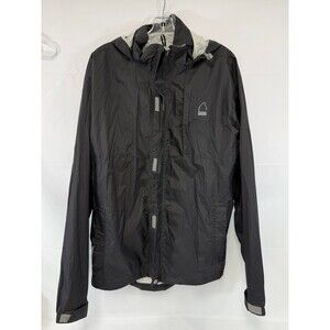 Sierra Designs MEN'S HURRICANE RAIN JACKET Size XL Black NO BAG